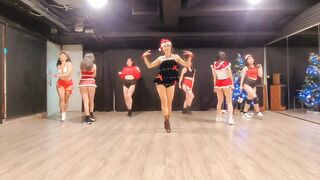 Bobby Helms-Jingle Bell Rock || WanGong Lin Twerk Choreography || 2023.12.22 碗公-Twerk排舞 (Lv.3) @光復MM