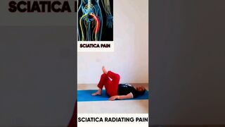 SCIATICA PAIN#कमर के दर्द मैं मिलेगा आराम#Backpain#leg pain# stretching help you frm SCIATICA pain