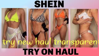 4K] See-through Try-on Haul with Mia | Transparent Try on Haul 26 December 2023 new haul