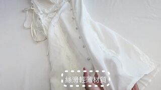 絲滑感超推????初夜首選純慾睡衣????-UW LINGERIE