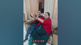 Home workout for cure thyroid hormone #yoga #exercise