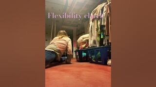 Flexibility check how flexible are you Happy New Year