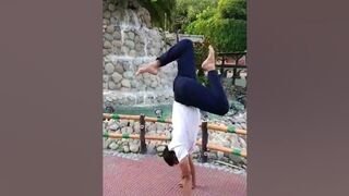 हर हर महादेव।????????????‍♂️#mahadev #youtubeshorts #yoga #flexibility #shorts