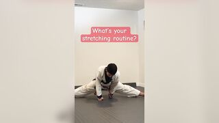 What’s your stretching routine? #soobahkdo #karate #stretching #flexibility #tangsoodo #taekwondo