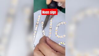 Flexible Neon Led Rope Lights #diy #creative #shortvideo #youtubeshorts #tranding #neonsign