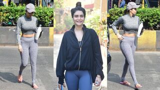 Malaika Arora & Karishma Tanna Spotted at Yoga Classes in Bandra ????????????