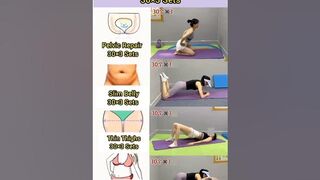 Exercises to lose belly fat home #shorts #yoga #fitness #reducebellyfat