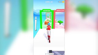 Twerk Run | Funny Games | Twerk Race 3D Running Game | Android Gameplay (Level 64 To 66) #shorts