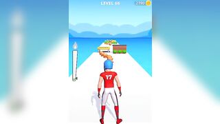 Twerk Run | Funny Games | Twerk Race 3D Running Game | Android Gameplay (Level 64 To 66) #shorts