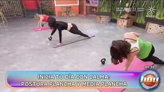 Inicia tu día con calma y tranquilidad con estas posturas de yoga | Programa Hoy