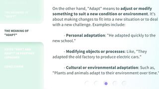 Understanding "Shift and Adapt": A Guide to Flexible Thinking in English