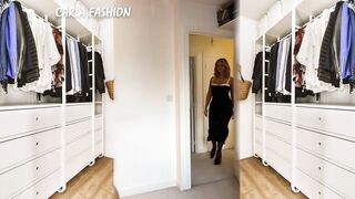 How to wear a leggings ???? and transparent dress try on haul and ideas ????????...