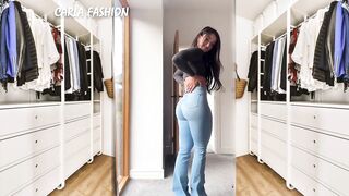 How to wear a leggings ???? and transparent dress try on haul and ideas ????????...