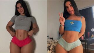 Fitness model Victoria Matosa Tik Tok try on haul dance compilation ???? ???????? #bang