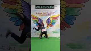 advance acro yoga pose failed ????????️#trending #youtubeshorts #shorts #viral #acro #shortvideo