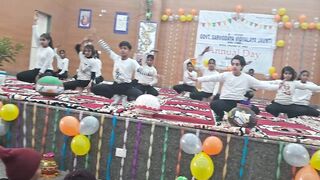 Annual Function,SV-Jaunti,Delhi-110081,Yoga