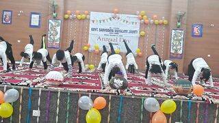 Annual Function,SV-Jaunti,Delhi-110081,Yoga