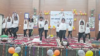 Annual Function,SV-Jaunti,Delhi-110081,Yoga