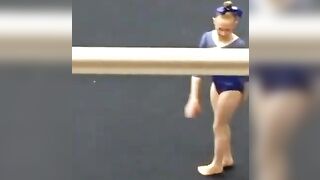 Dang girl you are pretty flexible and strong and fast and talented gymnast!!!Love it and the song!????