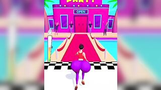 Twerk Race 3D Level 2 gaming video #shorts #viral #trending #gaming #subscriber #short #game #funny