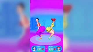 Twerk Race 3D Level 2 gaming video #shorts #viral #trending #gaming #subscriber #short #game #funny