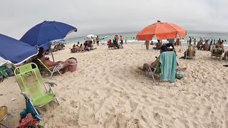 ???????? Leblon Beach | Rio de Janeiro, Brazil beach walk | Bikini Beach 2023 | 4K ep 15