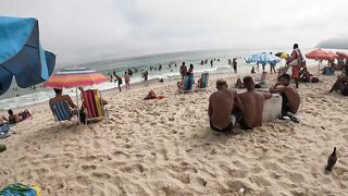 ???????? Leblon Beach | Rio de Janeiro, Brazil beach walk | Bikini Beach 2023 | 4K ep 15