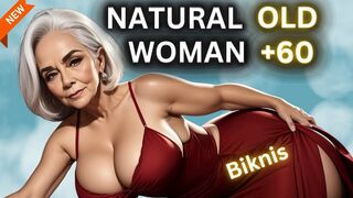 Natural Older Woman Hot BIKINIS Fashion Tips for Over 60 Woman