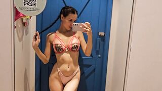 [4K] Transparent Lingerie and Clothes | Try-On Haul At The Mall