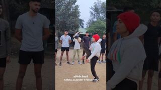 WORKOUT RUNNING || LEG STRETCHING || #shorts #army #youtubeshorts #