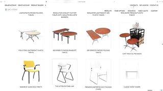 PS Furniture for Flexible Spaces Scissor tables