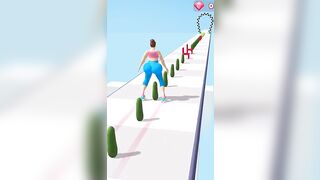 Twerk Smash Girl Run Level-16 #shorts #games #viral