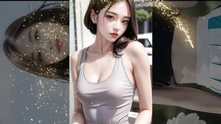 Girls wearing bikinis go swimming AI girls 4K AI Art | AI Lookbook