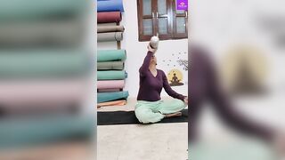 75 Yoga Hard challenge Day/17 #risingyogastudio#75dayschallenge #yogawithbeenbhati#yoga #viralvideos