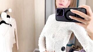 [4K] Transparent Try on Haul with Amy | See Through Clothes