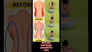 Back fat burn???? yoga exercise My mom ???? #youtubeshorts #workout #shorts