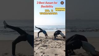 ☝????3 Best Aasana for flexibility ????????#yoga #yogalife #fitness #youtubeshorts