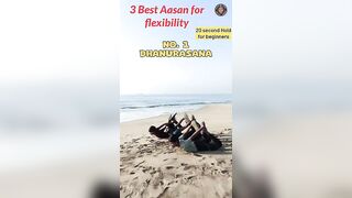 ☝????3 Best Aasana for flexibility ????????#yoga #yogalife #fitness #youtubeshorts