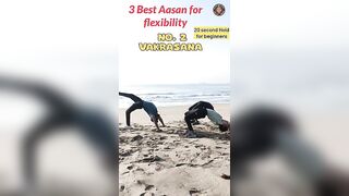 ☝????3 Best Aasana for flexibility ????????#yoga #yogalife #fitness #youtubeshorts