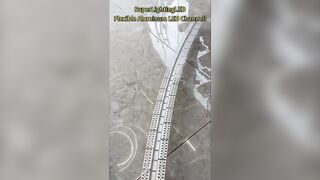 SuperLightingLED Flexible LED Channel Aluminum Profile For LED Strip Lights