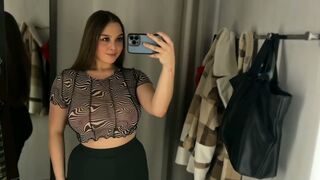 4k Transparent Try on Haul with Adele.