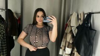 4k Transparent Try on Haul with Adele.