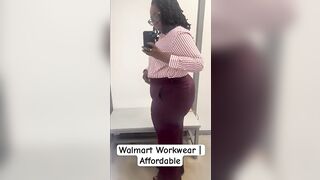 Walmart Try On Haul | Workwear #officefashion #plussizefashion #workwearfashion #workwear #fashion