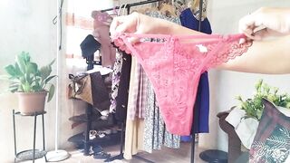 Tiny Lingerie Bikini G string Transparent Panty Haul from Shopee Part 13