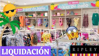 ⚠️700 OFERTAS Ripley ROPA DE BAÑO MUJER 2024 [OUTLET Bikinis, Enterizos, Trajes de Baño]✅LIQUIDACIÓN