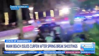 Miami Beach issues curfew after spring break shootings | Morning in America