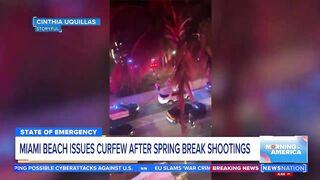 Miami Beach issues curfew after spring break shootings | Morning in America