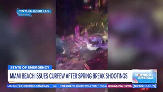 Miami Beach issues curfew after spring break shootings | Morning in America