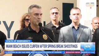 Miami Beach issues curfew after spring break shootings | Morning in America