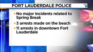 Fort Lauderdale Spring Break very chill, especially compared to scene in Miami Beach